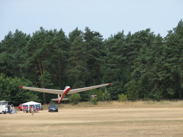 Fluglager des NNZC in Wilsche
